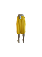 Pantaloni scurti dama galbeni